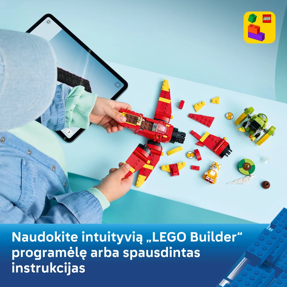 LEGO® Sonic the Hedgehog™ Tails „Tornado-1“ žaislas 77119