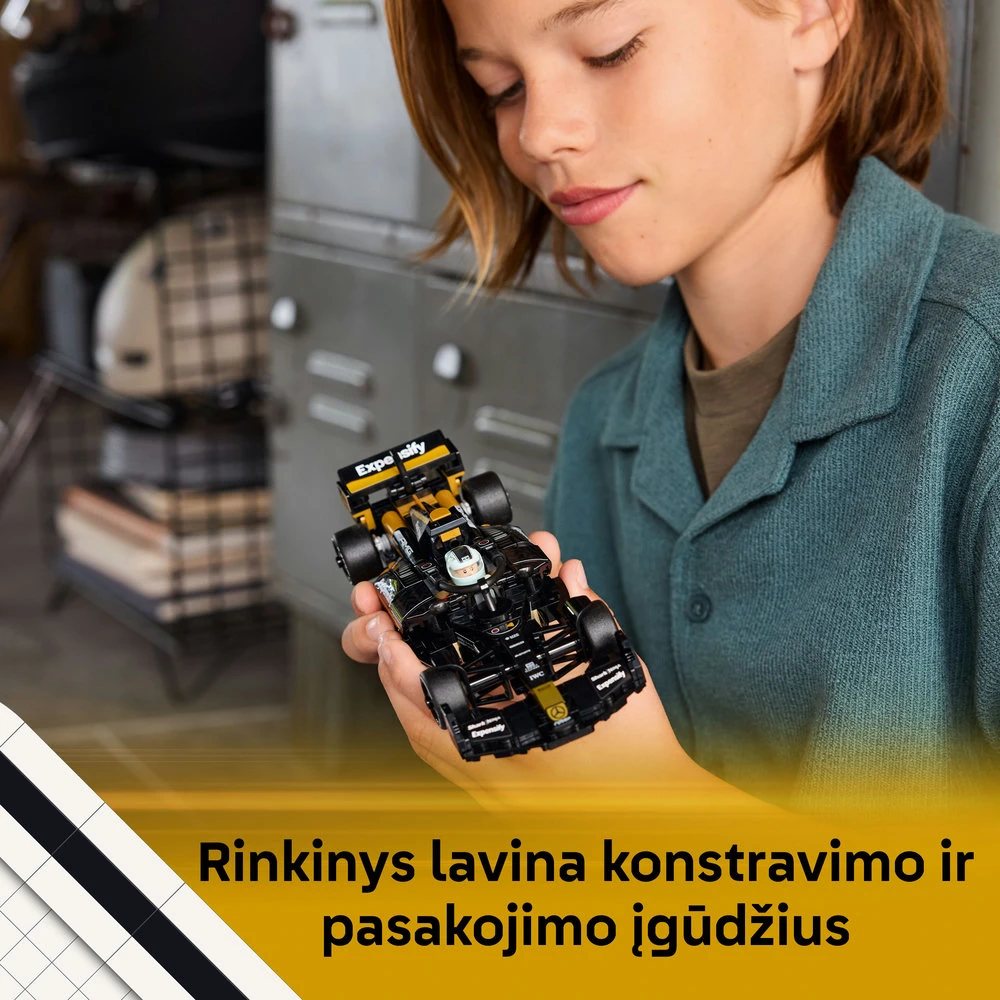 LEGO® Speed Champions APXGP komandos bolidas iš „F1® The Movie“ 77252