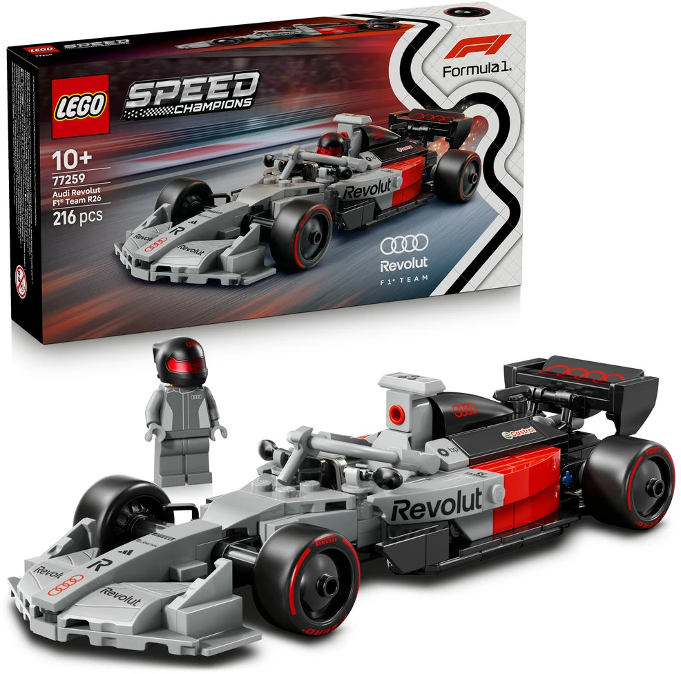 LEGO® Speed Champions Audi Revolut F1® Team R26 bolidas, 77259