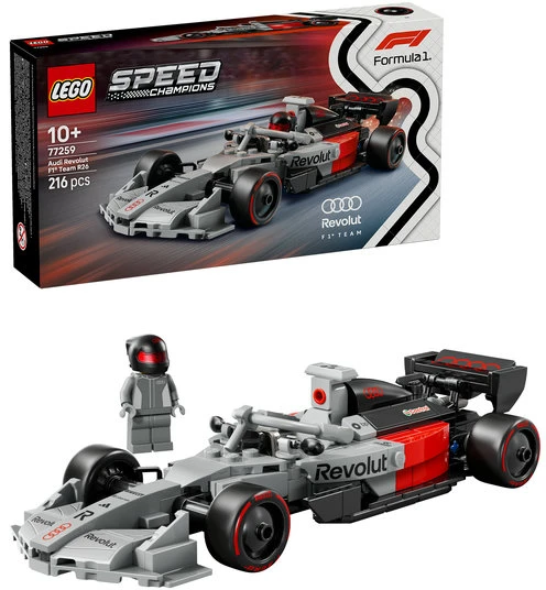 LEGO® Speed Champions Audi Revolut F1® Team R26 bolidas, 77259