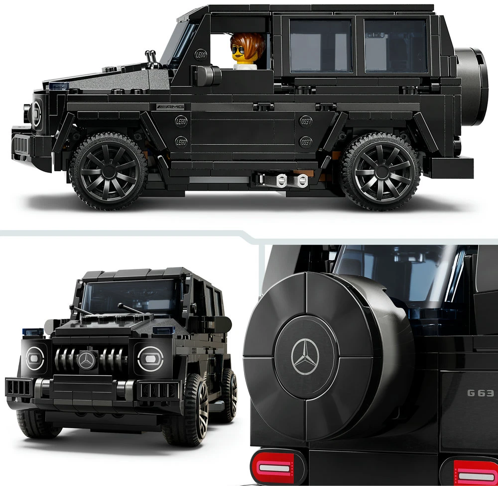 LEGO® Speed Champions automobiliai Mercedes-AMG G 63 ir Mercedes-AMG SL 63 76924
