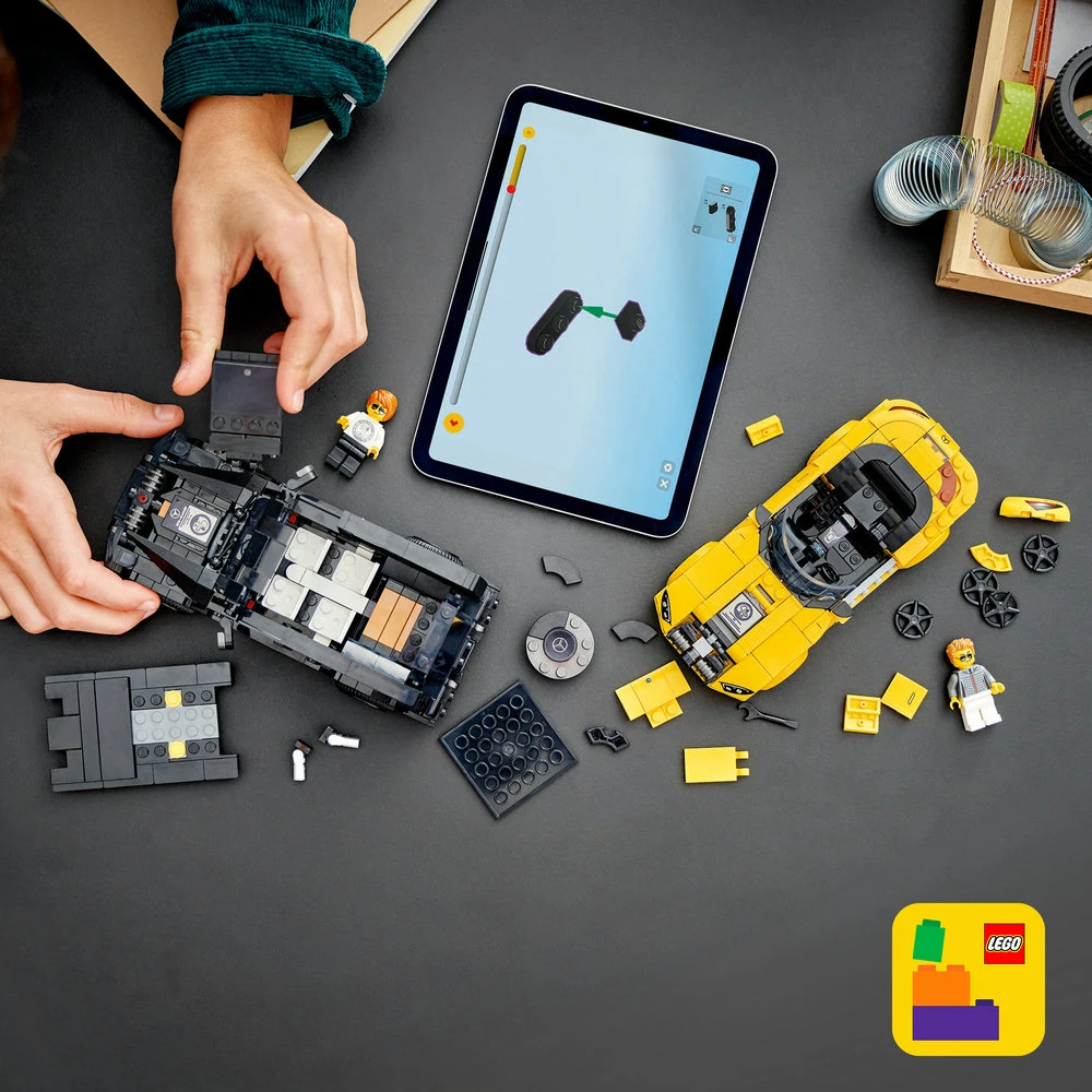 LEGO® Speed Champions automobiliai Mercedes-AMG G 63 ir Mercedes-AMG SL 63 76924