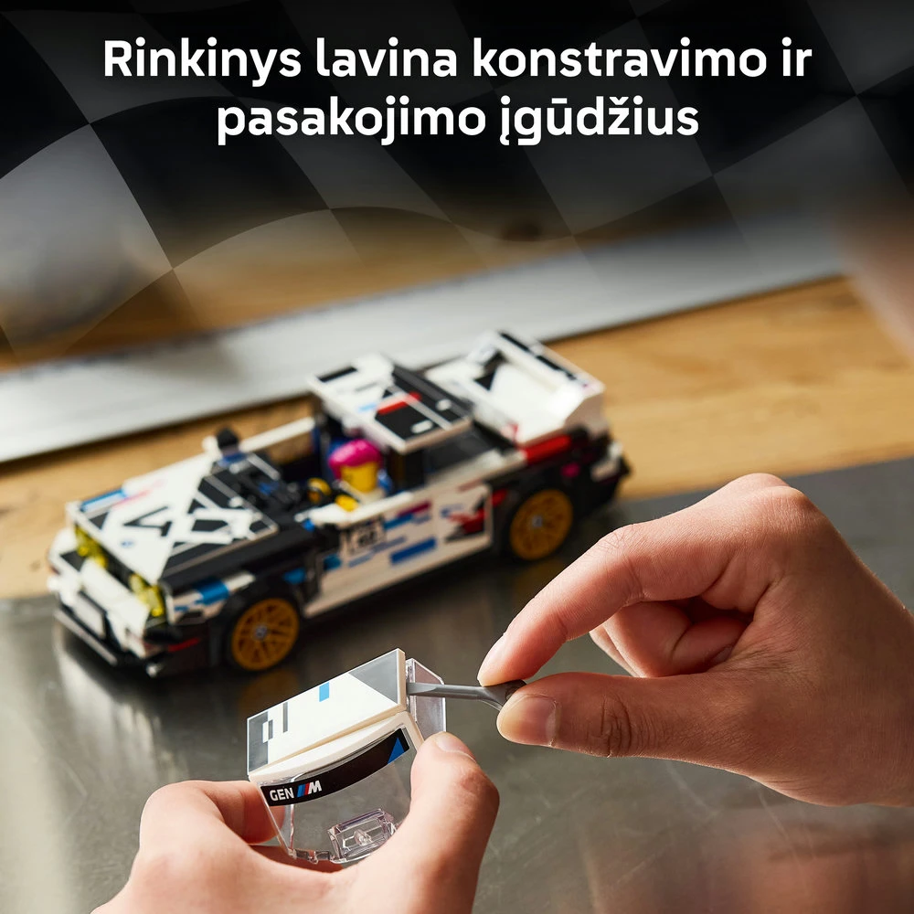 LEGO® Speed Champions BMW M3 (E30) Žaislinis rinkinys 77263