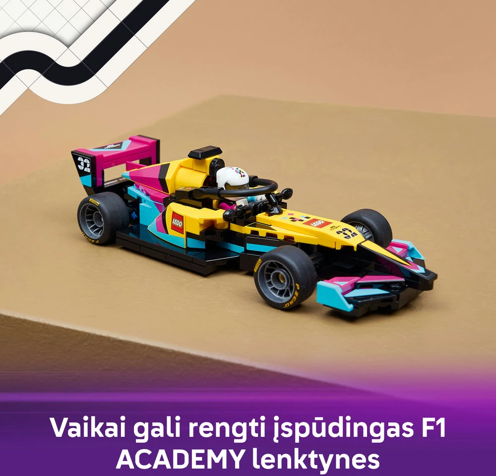LEGO® Speed Champions F1 ACADEMY™ LEGO® bolidas 77258