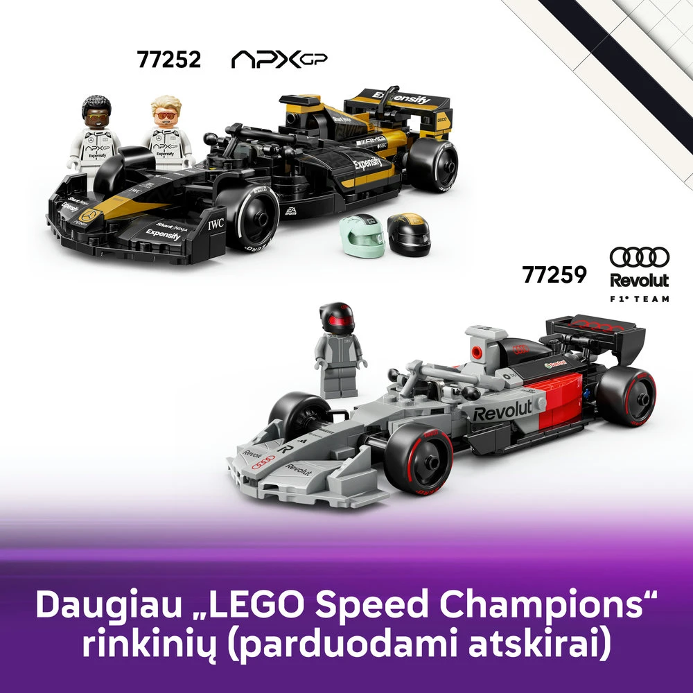LEGO® Speed Champions F1 ACADEMY™ LEGO® bolidas 77258