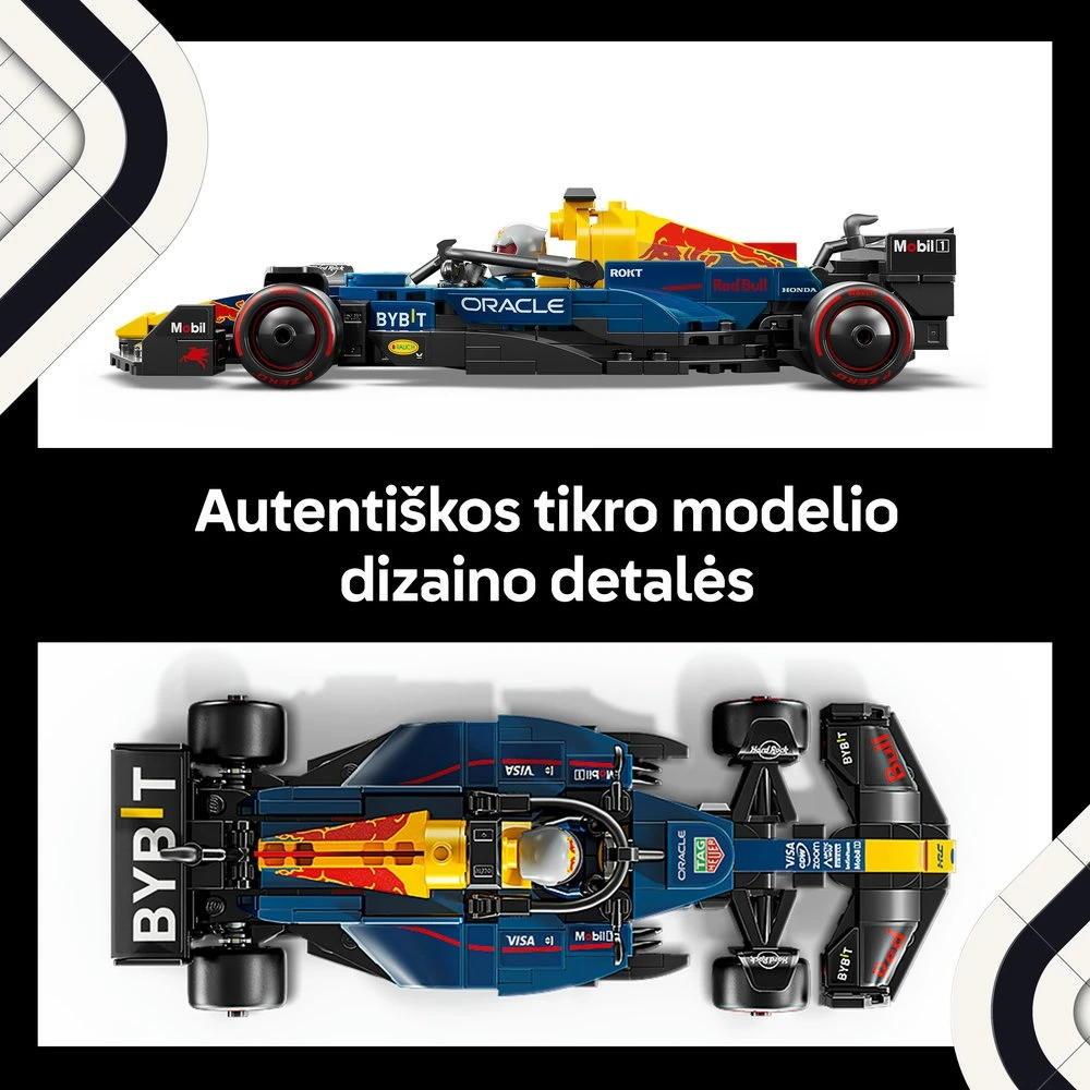 LEGO® Speed Champions F1® lenktyninis automobilis Oracle Red Bull Racing RB20 (77243)