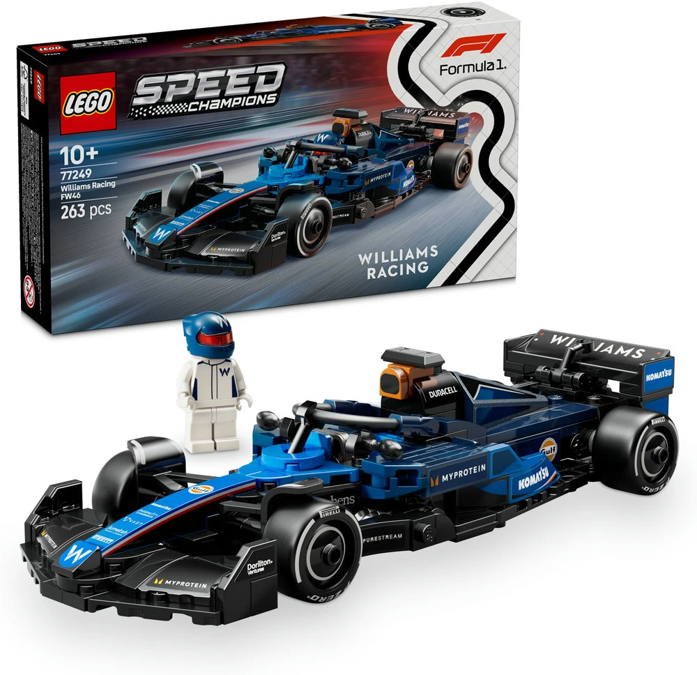 LEGO® Speed Champions F1® lenktyninis automobilis Williams Racing FW46 (77249)