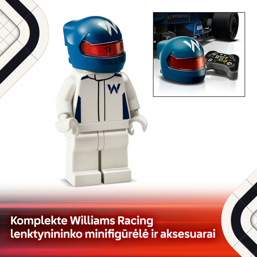 LEGO® Speed Champions F1® lenktyninis automobilis Williams Racing FW46 (77249)