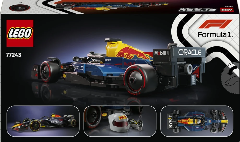 LEGO® Speed Champions F1® lenktyninis automobilis Oracle Red Bull Racing RB20 (77243)