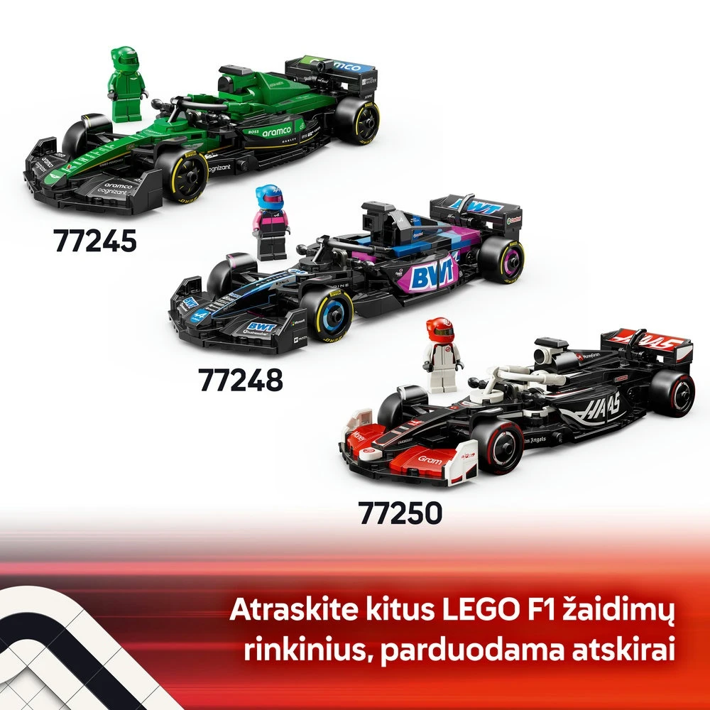 LEGO® Speed Champions F1® lenktyninis automobilis Ferrari SF-24 (77242)