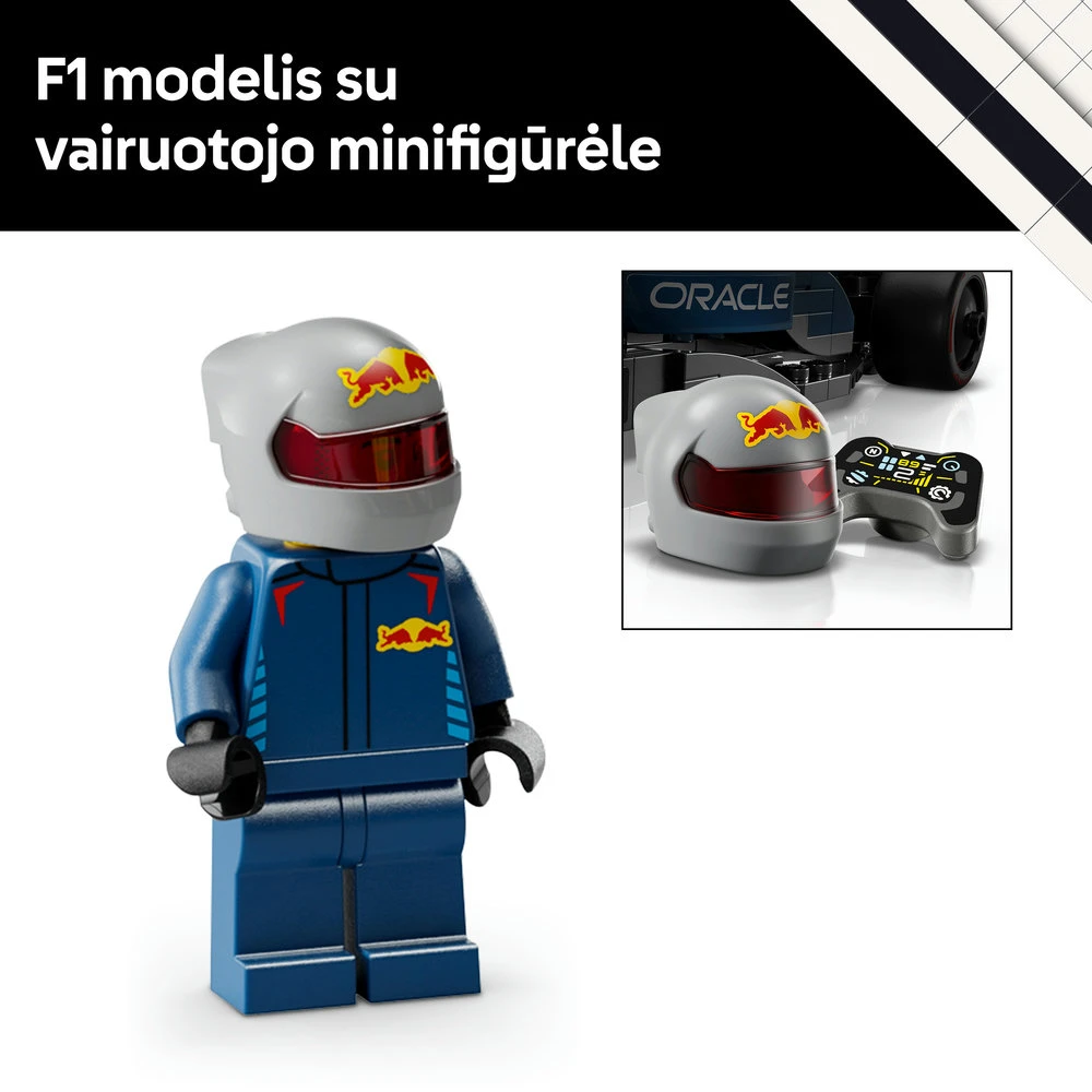LEGO® Speed Champions F1® lenktyninis automobilis Oracle Red Bull Racing RB20 (77243)