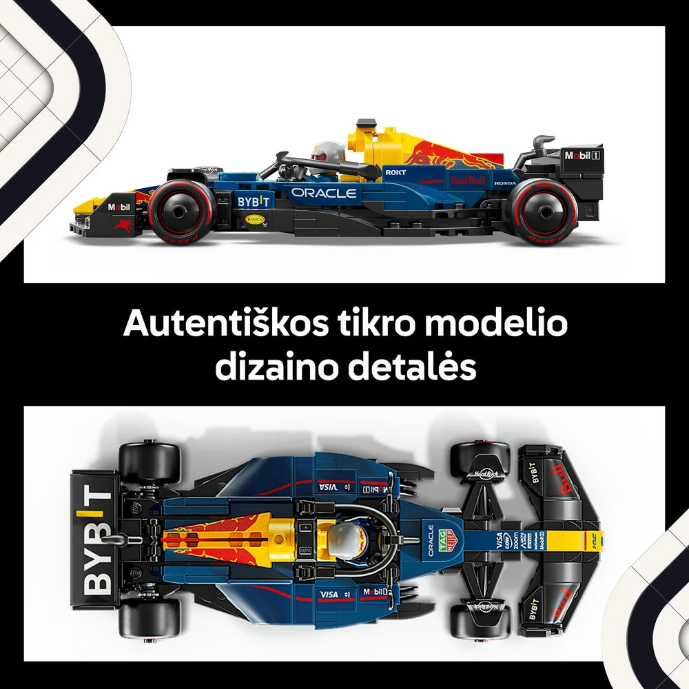 LEGO® Speed Champions F1® lenktyninis automobilis Oracle Red Bull Racing RB20 (77243)