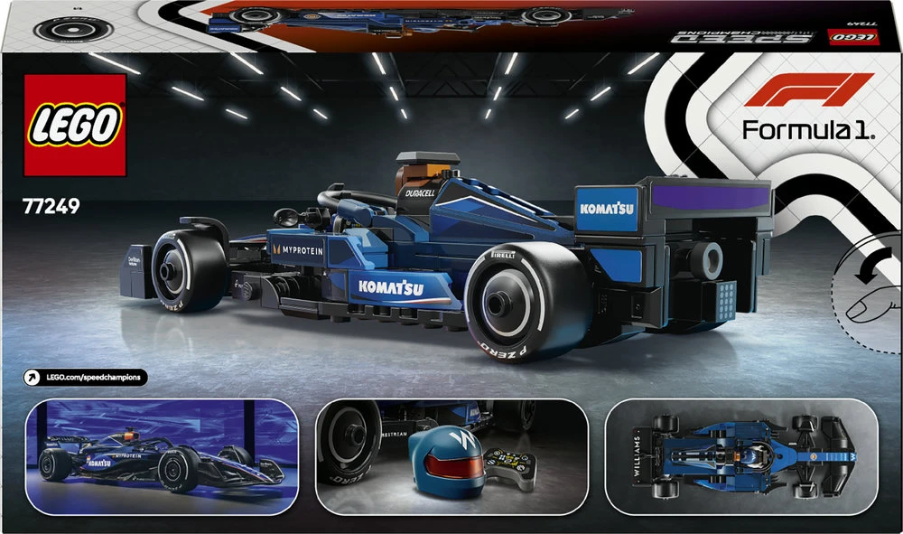 LEGO® Speed Champions F1® lenktyninis automobilis Williams Racing FW46 (77249)