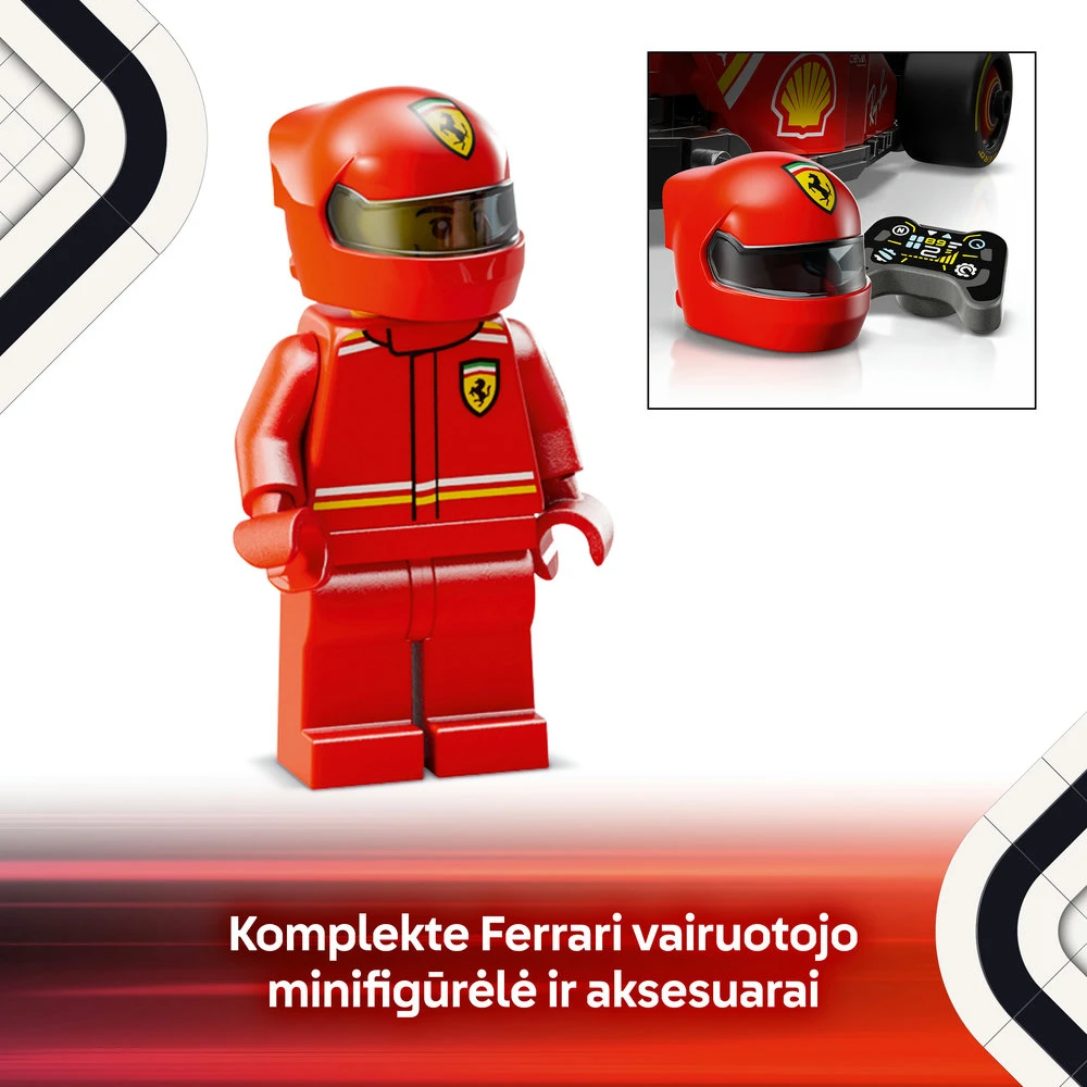 LEGO® Speed Champions F1® lenktyninis automobilis Ferrari SF-24 (77242)