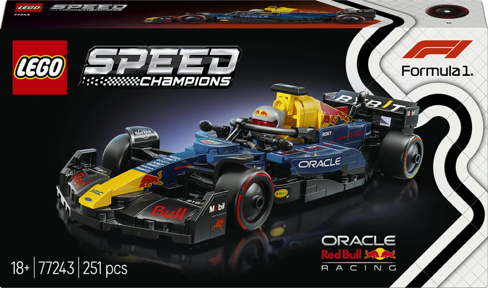 LEGO® Speed Champions F1® lenktyninis automobilis Oracle Red Bull Racing RB20 (77243)