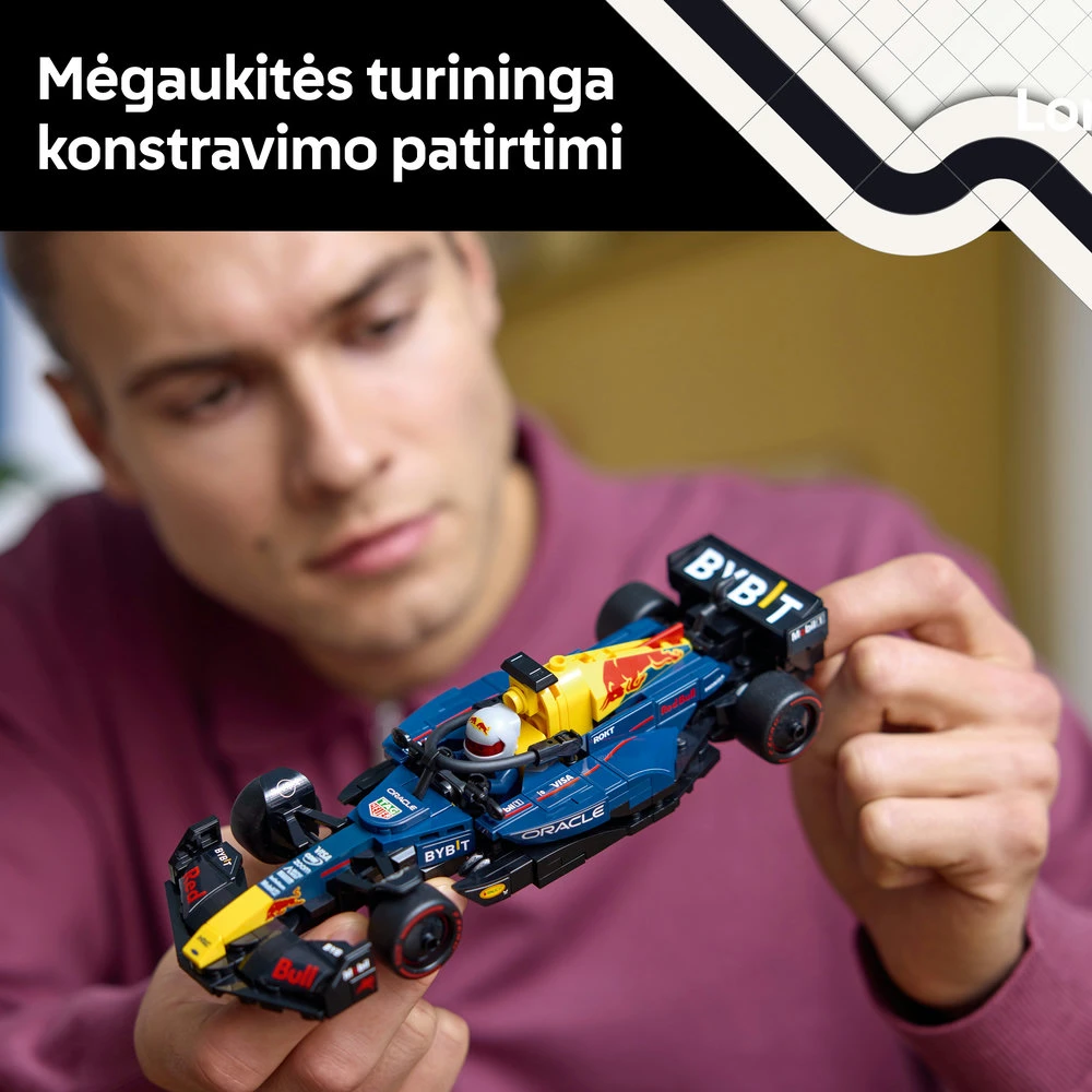 LEGO® Speed Champions F1® lenktyninis automobilis Oracle Red Bull Racing RB20 (77243)