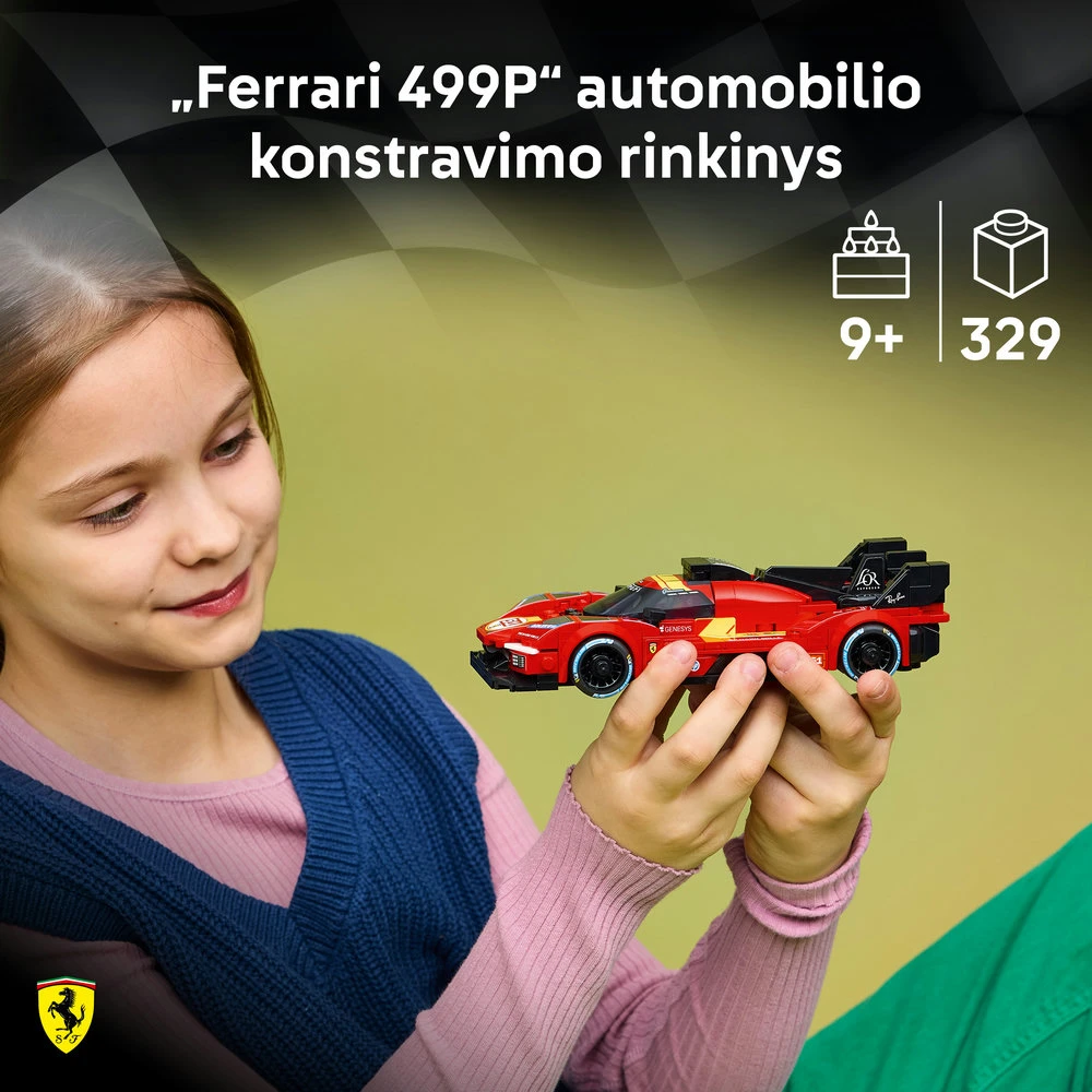 LEGO® Speed Champions Ferrari 499P „Ferrari“ suvenyras 77261