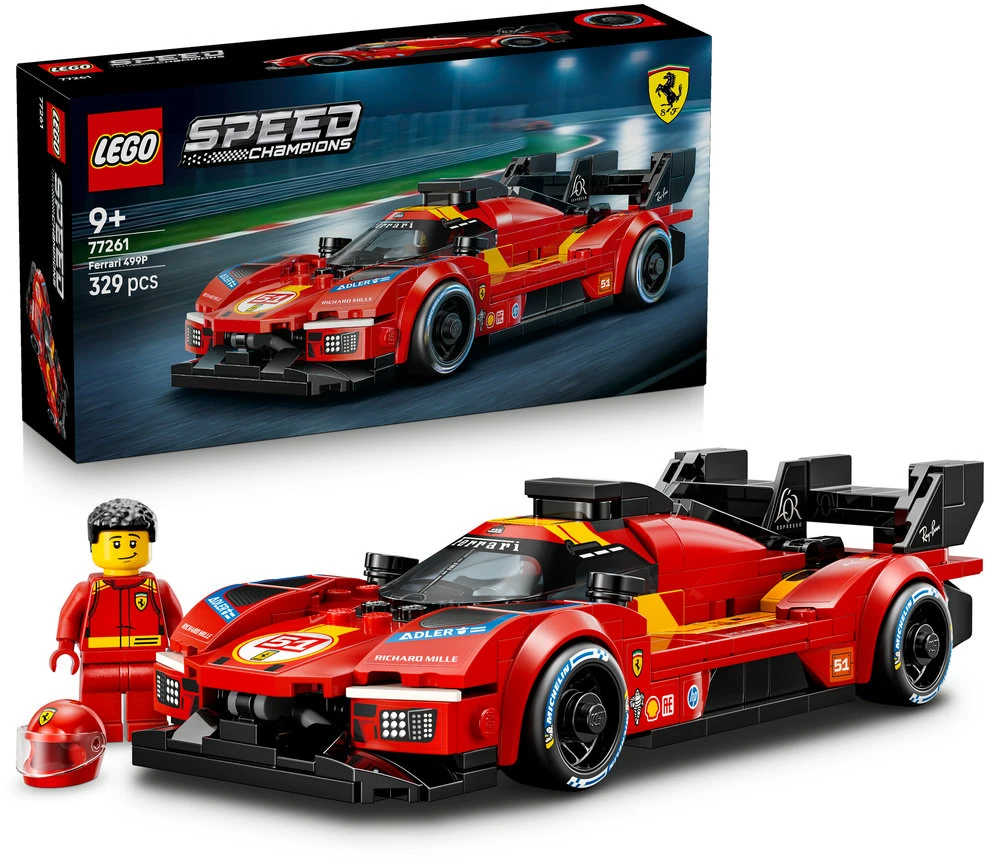 LEGO® Speed Champions Ferrari 499P „Ferrari“ suvenyras 77261