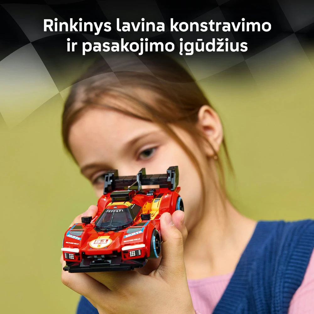 LEGO® Speed Champions Ferrari 499P „Ferrari“ suvenyras 77261