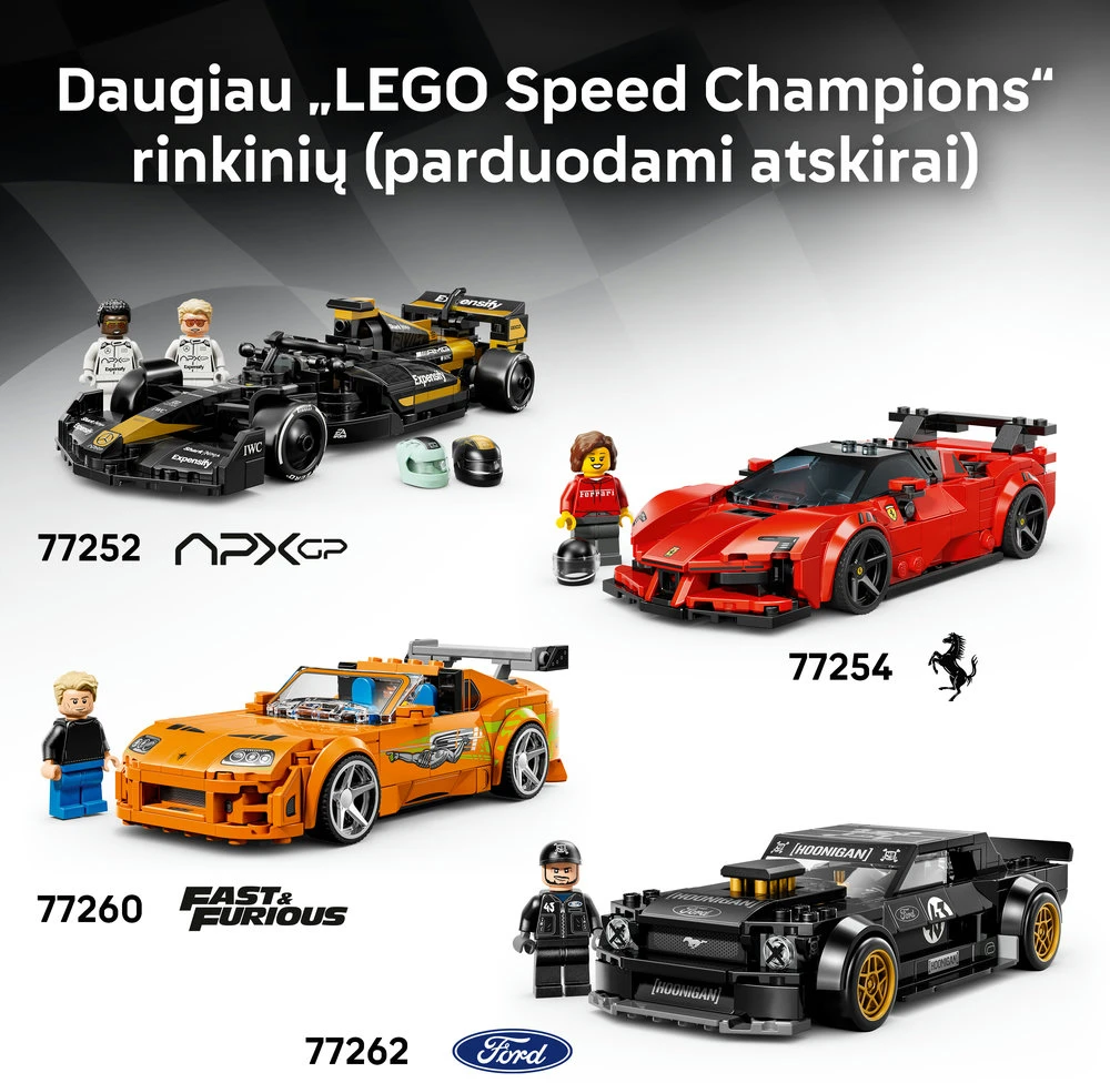 LEGO® Speed Champions Ferrari 499P „Ferrari“ suvenyras 77261