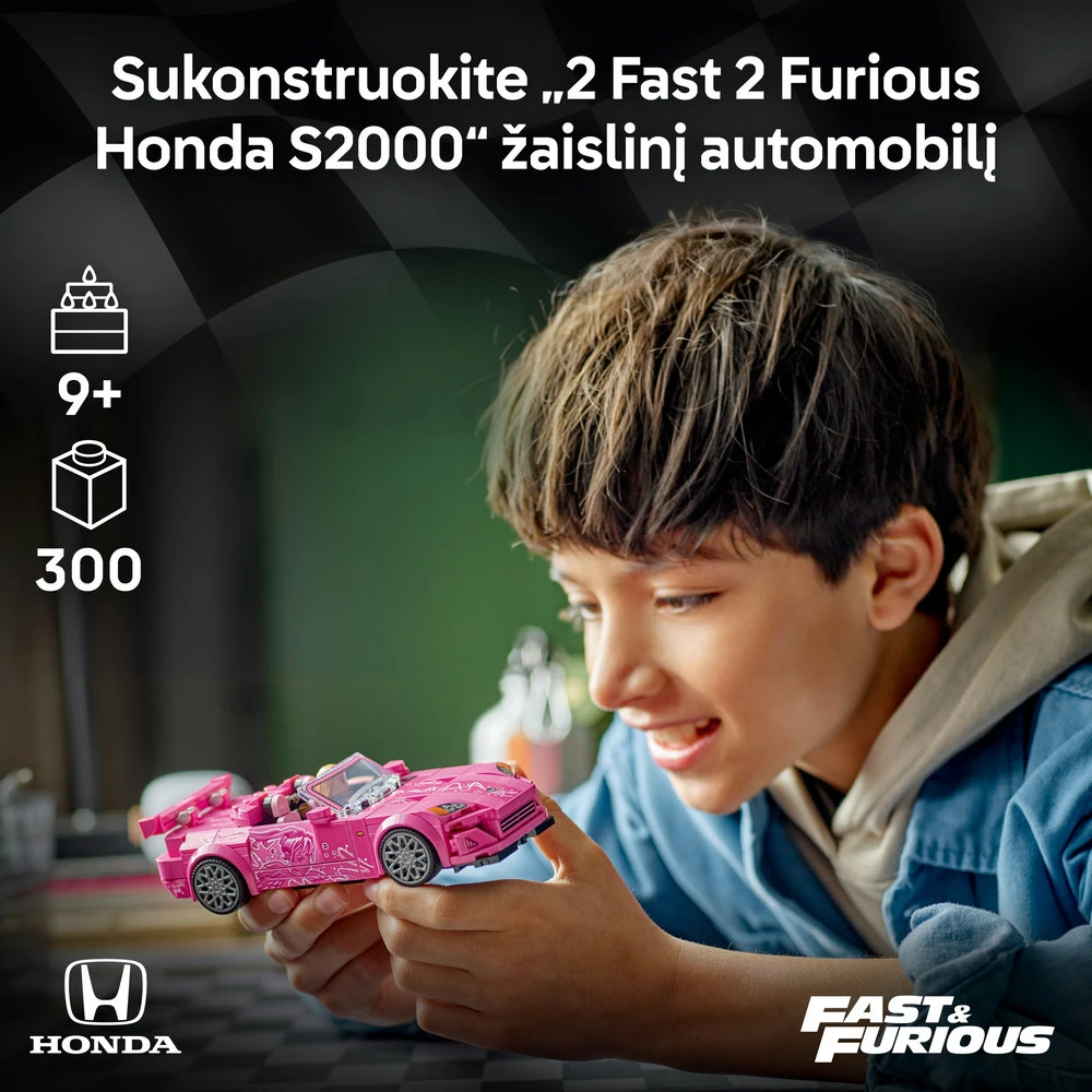 LEGO® Speed Champions „Greiti ir įsiutę 2“ „Honda S2000“ 77241