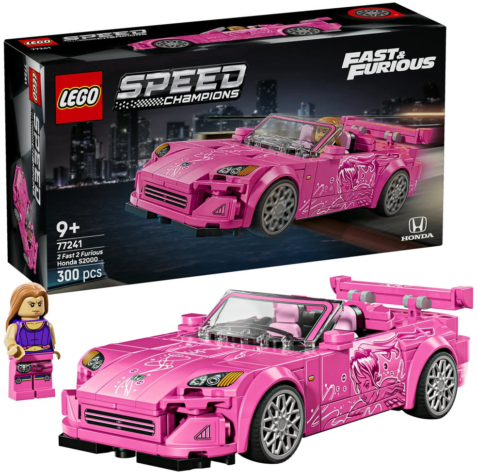 LEGO® Speed Champions „Greiti ir įsiutę 2“ „Honda S2000“ 77241