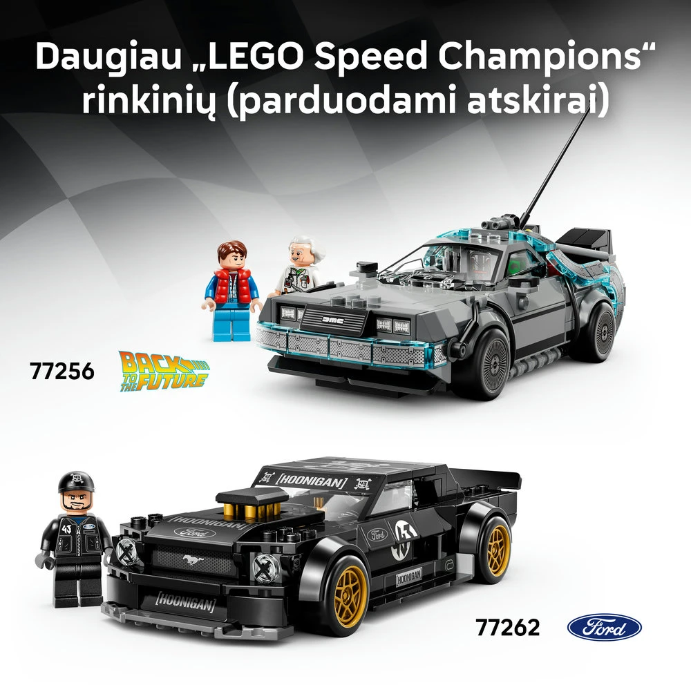LEGO® Speed Champions Greiti ir įsiutę Toyota Supra MK4 77260