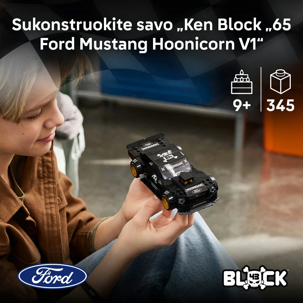 LEGO® Speed Champions Ken Block „65 Ford Mustang Hoonicorn V1“ 77262