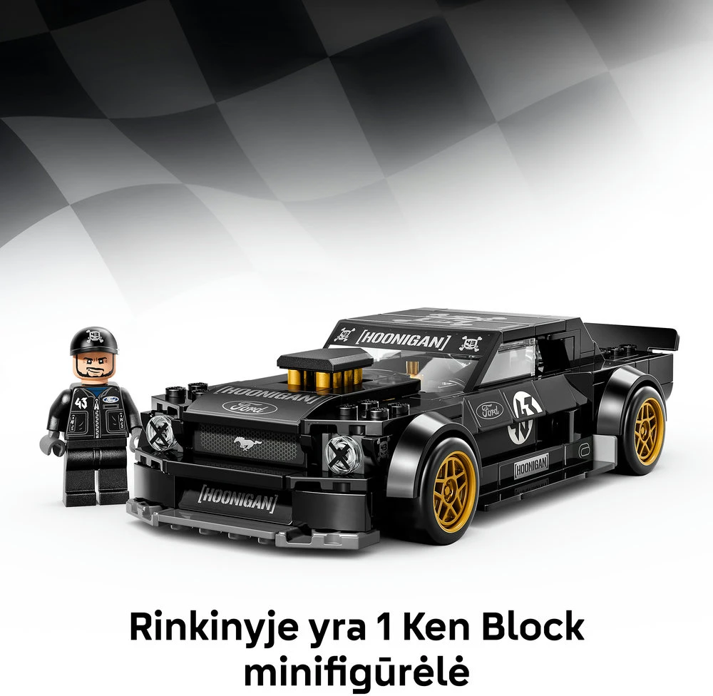 LEGO® Speed Champions Ken Block „65 Ford Mustang Hoonicorn V1“ 77262