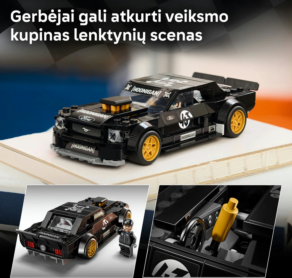 LEGO® Speed Champions Ken Block „65 Ford Mustang Hoonicorn V1“ 77262