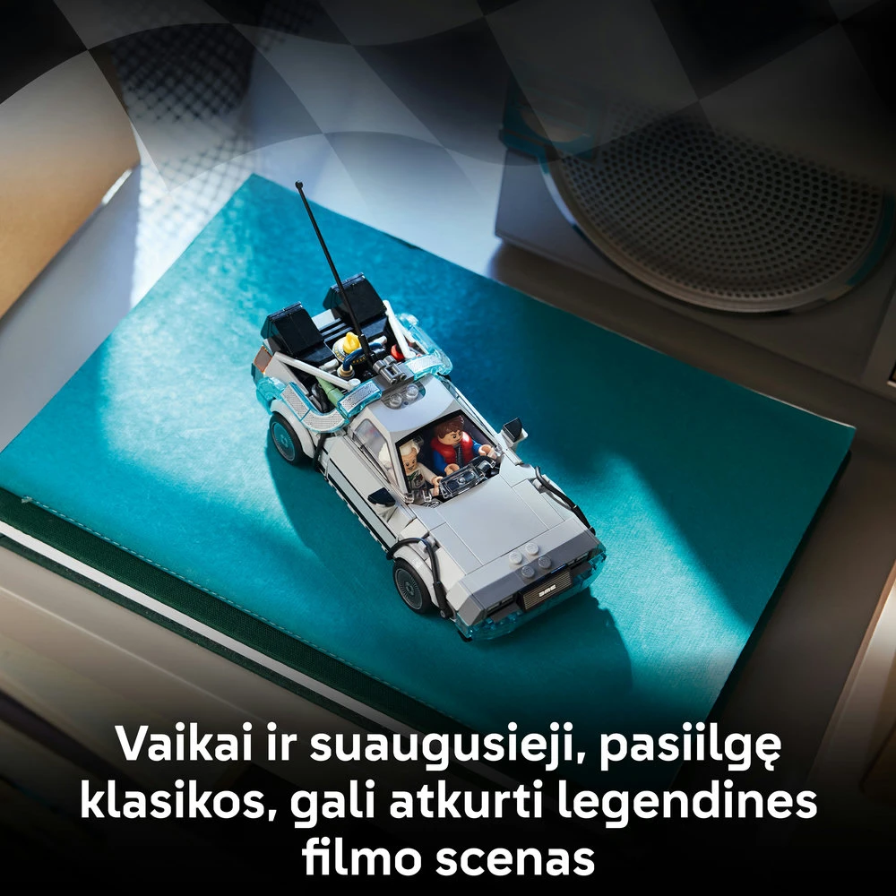 LEGO® Speed Champions Laiko mašina iš filmo Atgal į ateitį 77256