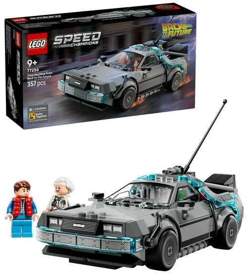LEGO® Speed Champions Laiko mašina iš filmo Atgal į ateitį 77256