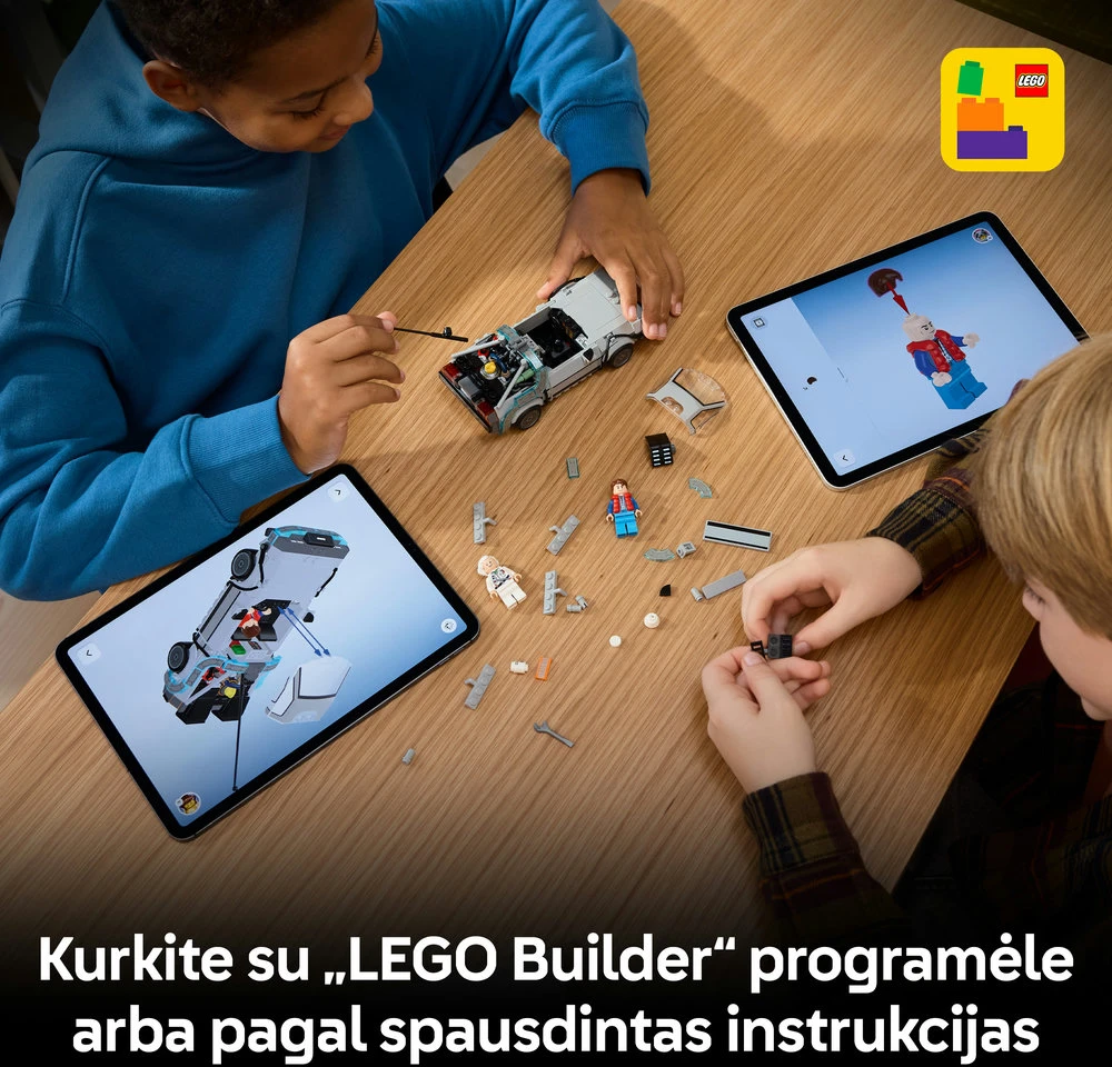 LEGO® Speed Champions Laiko mašina iš filmo Atgal į ateitį 77256