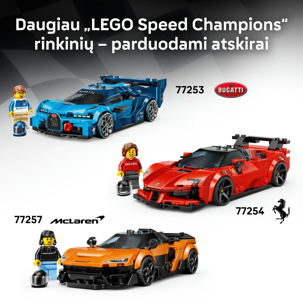 LEGO® Speed Champions Laiko mašina iš filmo Atgal į ateitį 77256
