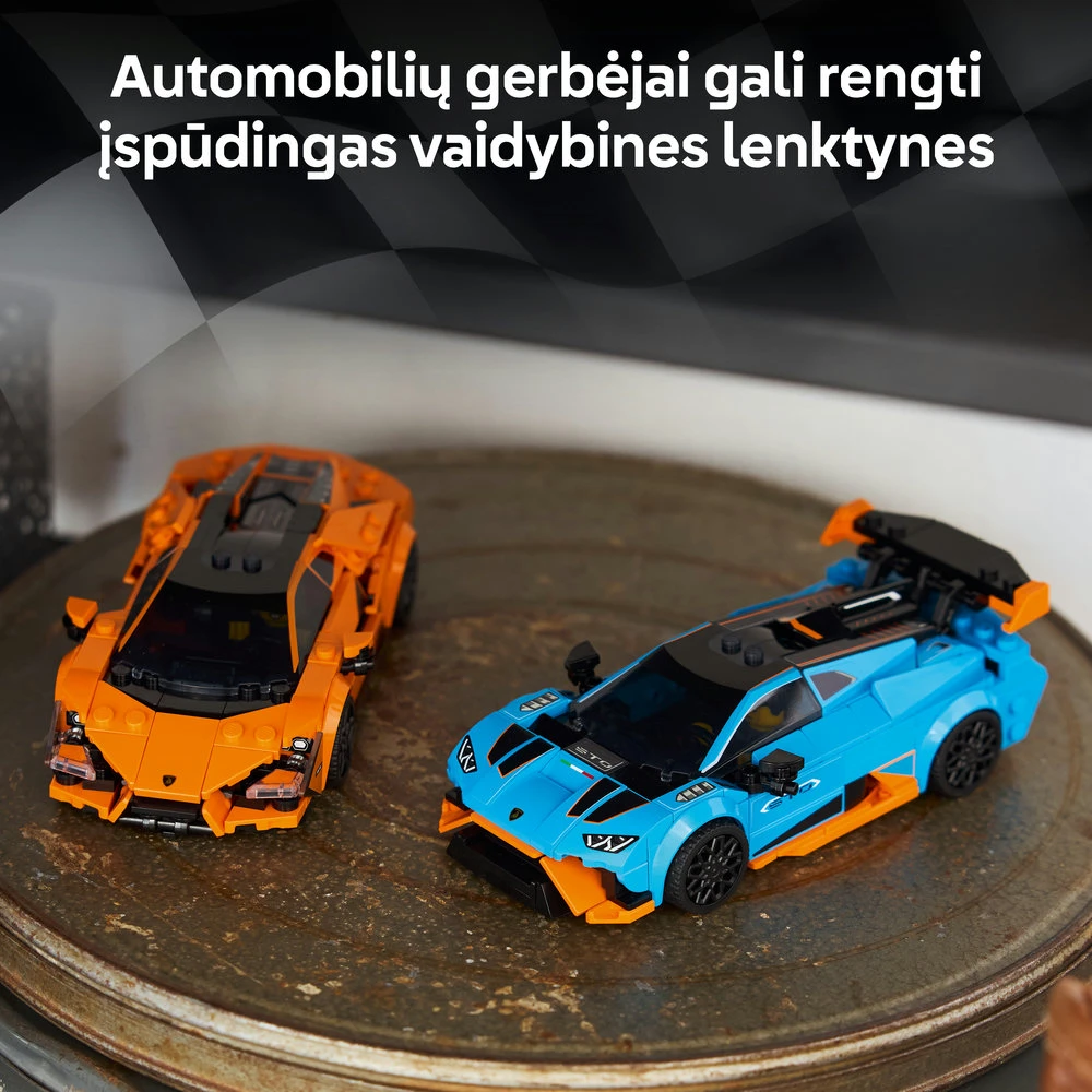 LEGO Speed Champions  Lamborghini Revuelto ir Huracán STO 77238