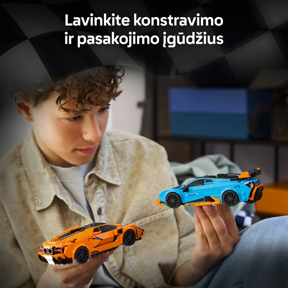 LEGO Speed Champions  Lamborghini Revuelto ir Huracán STO 77238