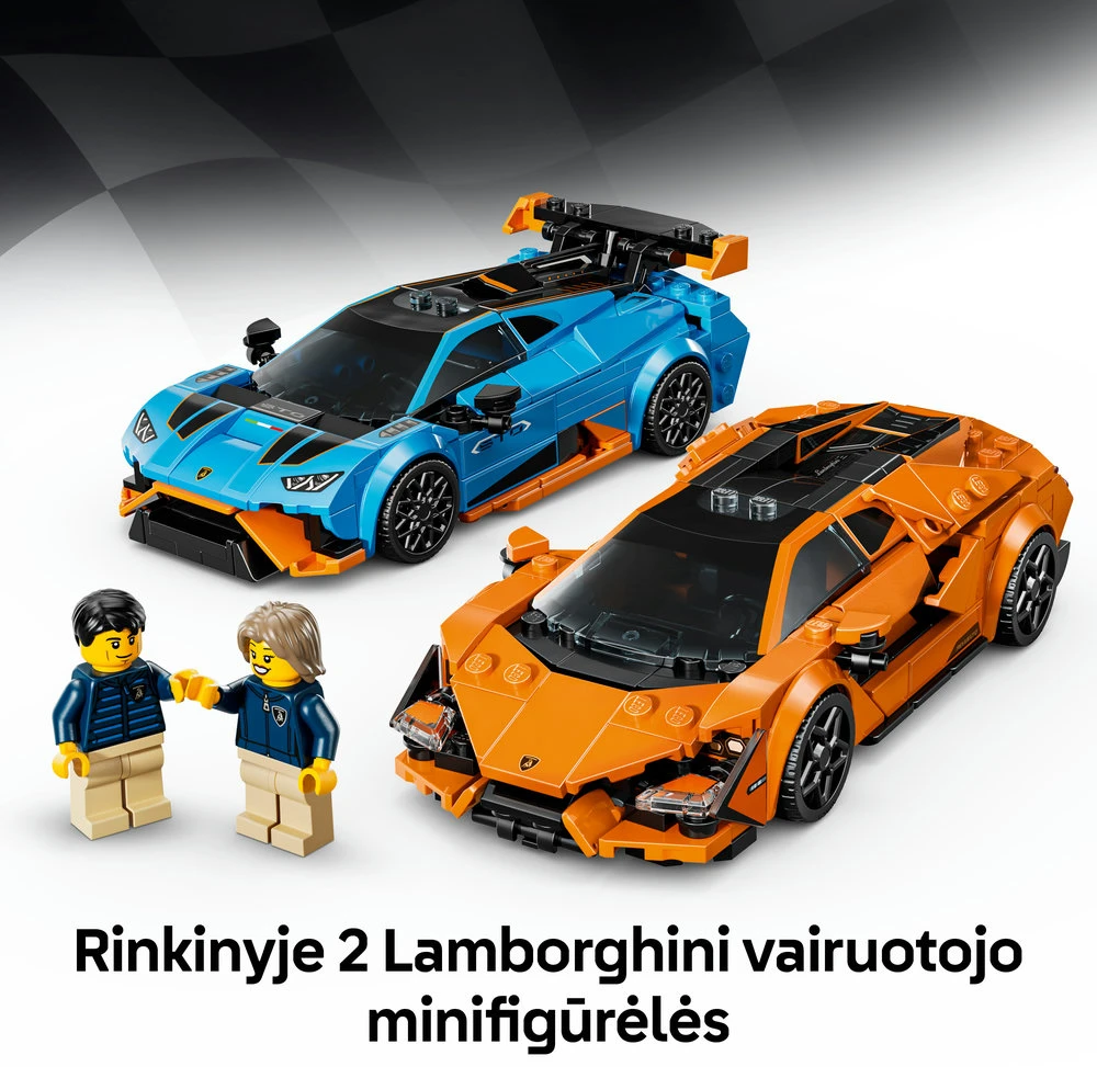 LEGO Speed Champions  Lamborghini Revuelto ir Huracán STO 77238