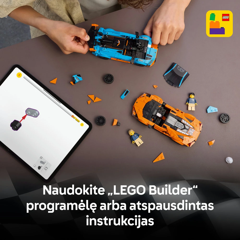 LEGO Speed Champions  Lamborghini Revuelto ir Huracán STO 77238