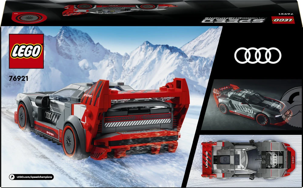 LEGO® Speed Champions Lenktyninis automobilis Audi S1 e-tron quattro (76921)