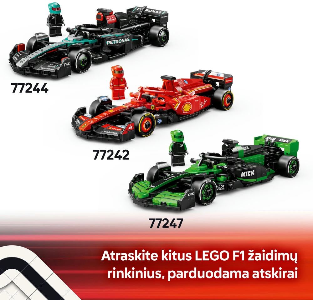 LEGO® Speed Champions Lenktyninis automobilis McLaren F1® Team MCL38 (77251)
