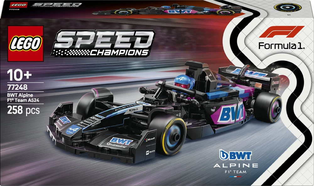 LEGO® Speed Champions Lenktyninis automobilis BWT Alpine F1® Team A524 (77248)