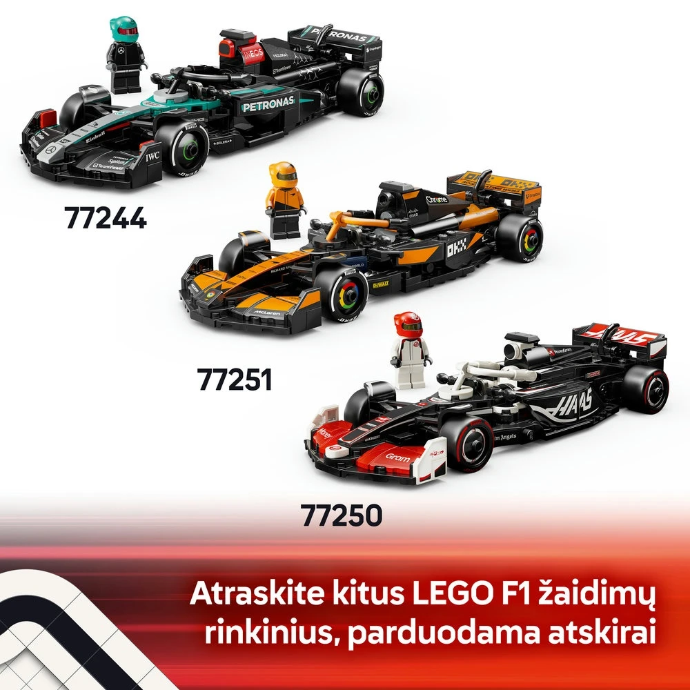LEGO® Speed Champions Lenktyninis automobilis BWT Alpine F1® Team A524 (77248)
