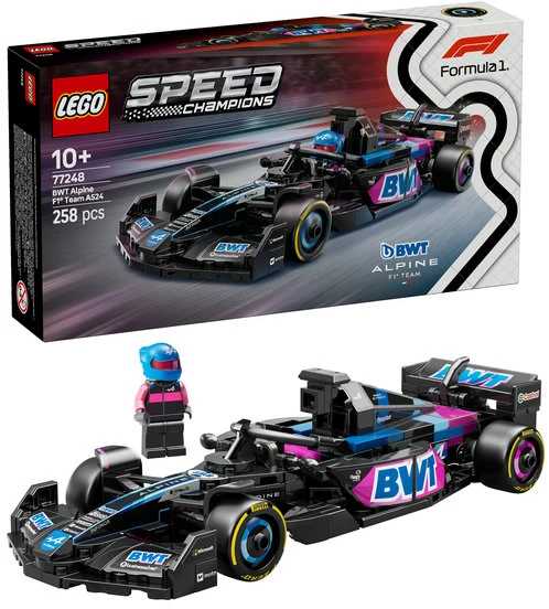 LEGO® Speed Champions Lenktyninis automobilis BWT Alpine F1® Team A524 (77248)
