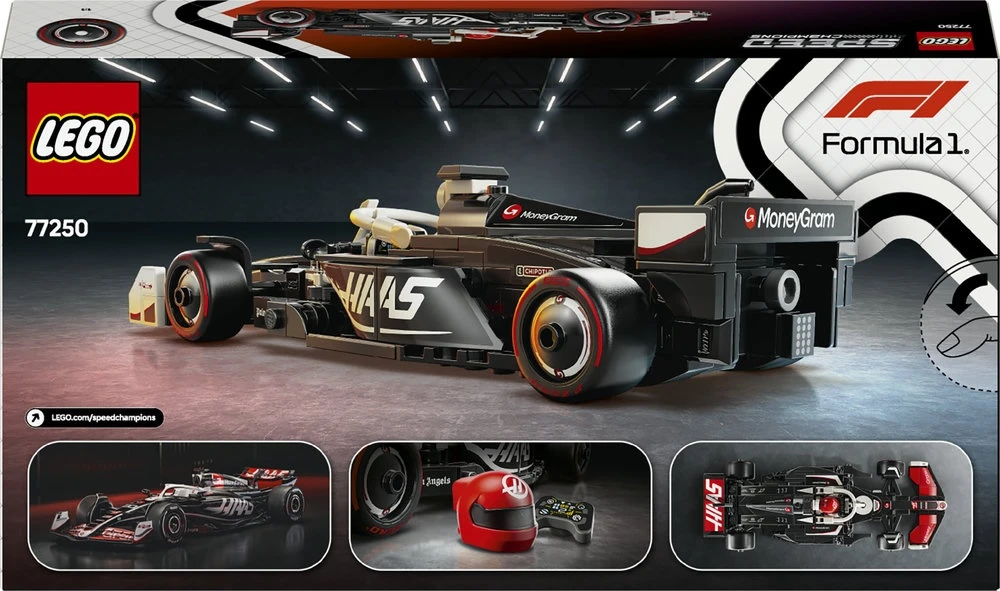 LEGO® Speed Champions Lenktyninis automobilis MoneyGram Haas F1® Team VF-24 (77250)