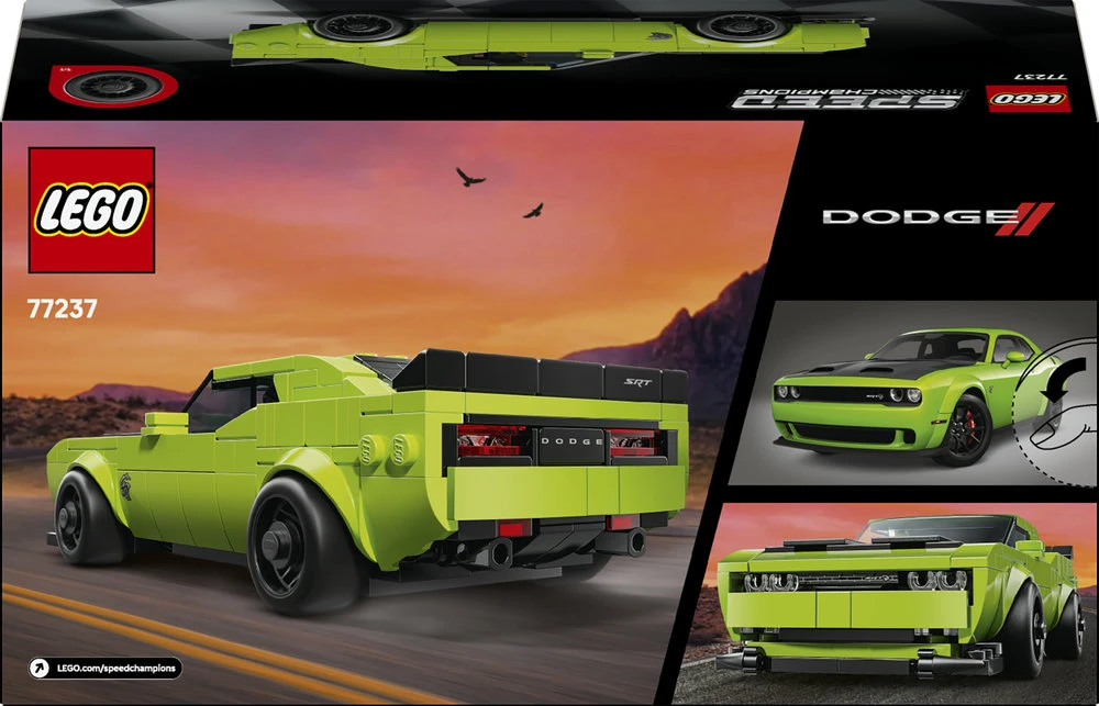 LEGO® Speed Champions Sportinis automobilis Dodge Challenger SRT Hellcat 77237