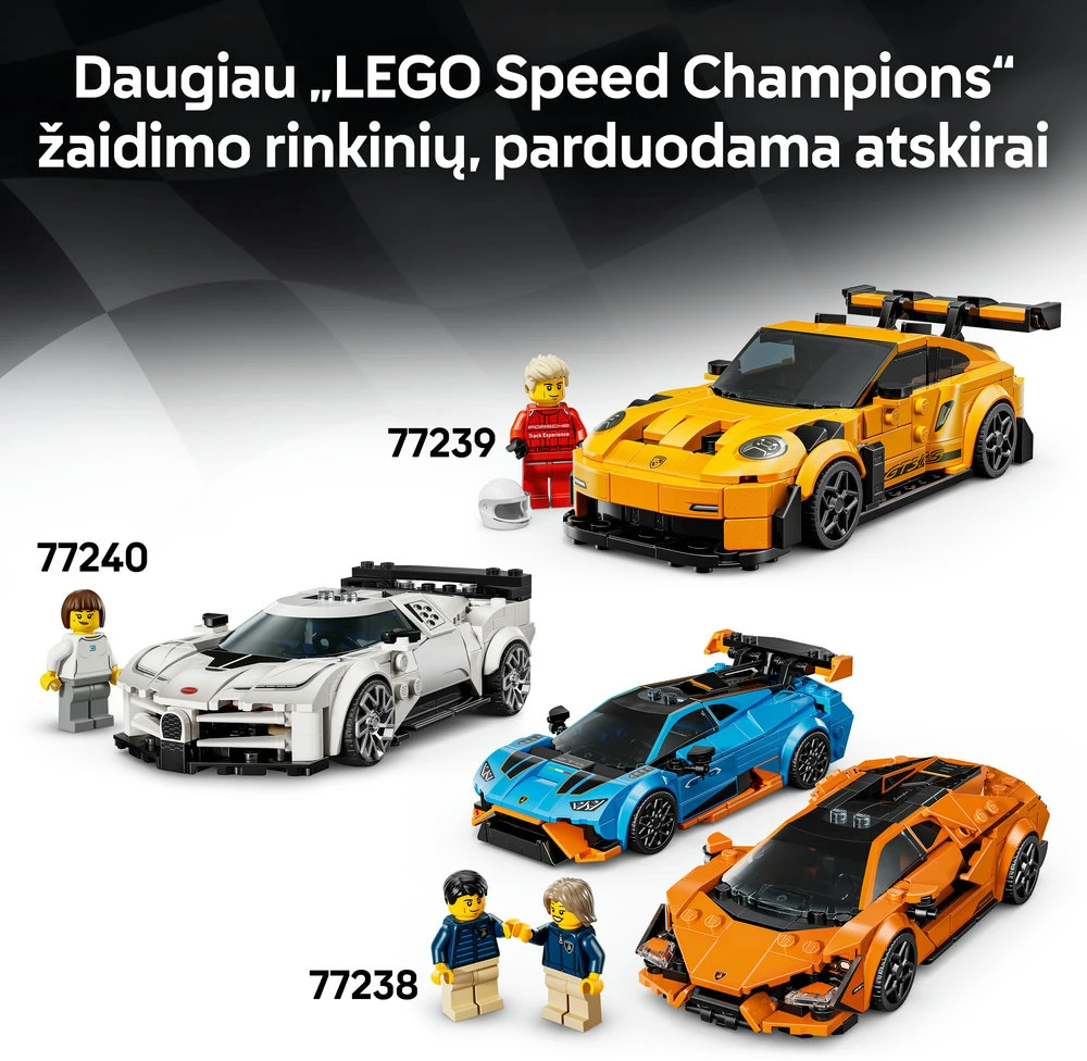 LEGO® Speed Champions Sportinis automobilis Dodge Challenger SRT Hellcat 77237