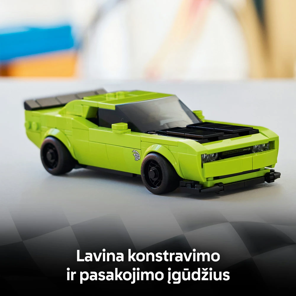 LEGO® Speed Champions Sportinis automobilis Dodge Challenger SRT Hellcat 77237