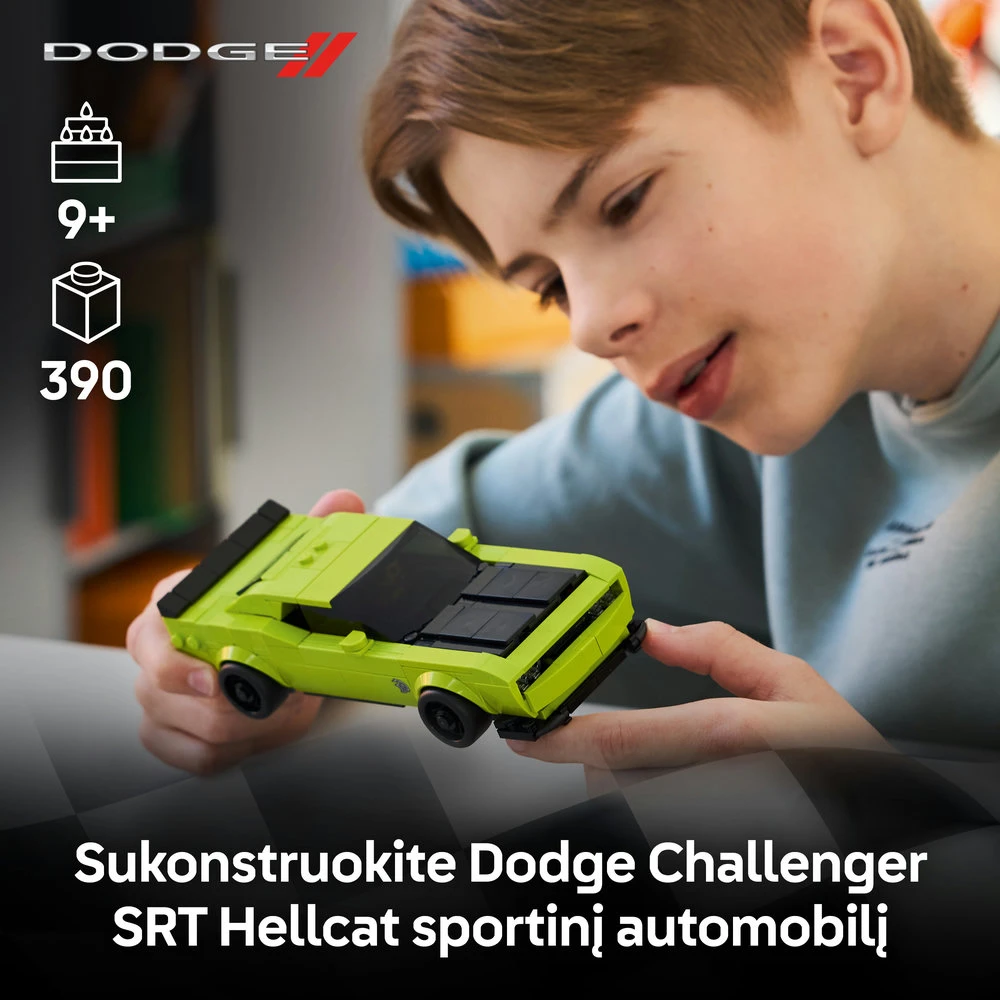 LEGO® Speed Champions Sportinis automobilis Dodge Challenger SRT Hellcat 77237