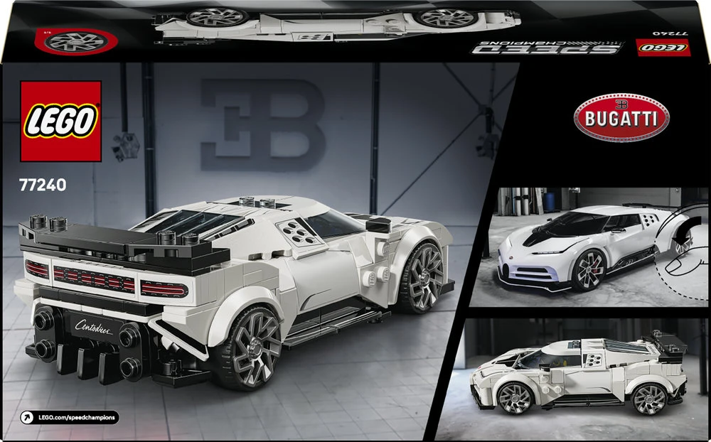 LEGO® Speed Champions Sportinis hiperautomobilis Bugatti Centodieci (77240)