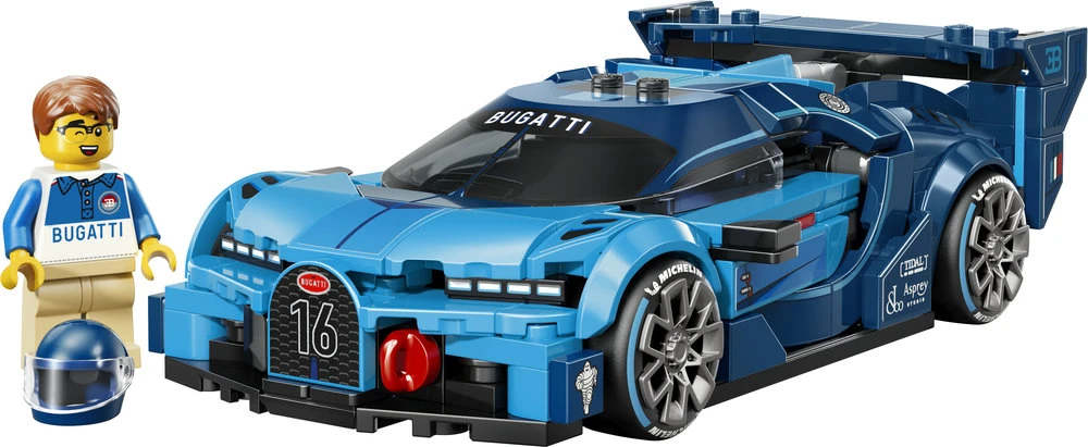 LEGO® Speed Champions Sportinis hiperautomobilis Bugatti Vision GT 77253